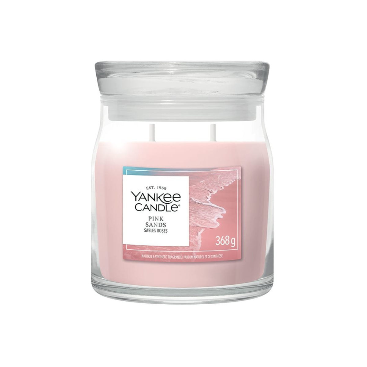 Vela Pink Sands Yankee Candle