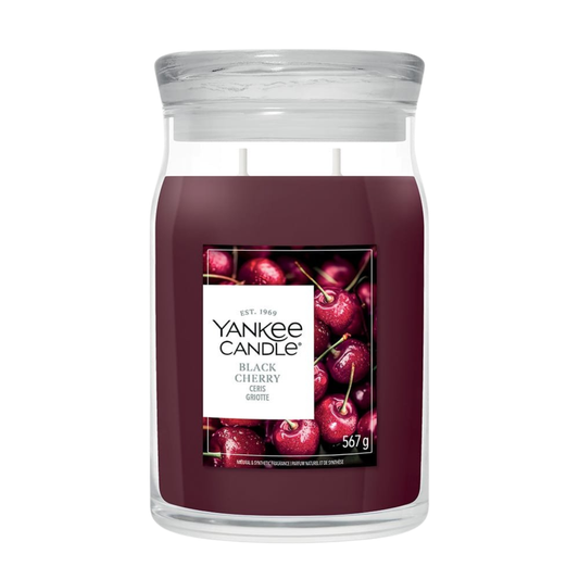 Vela Black Cherry Yankee Candle