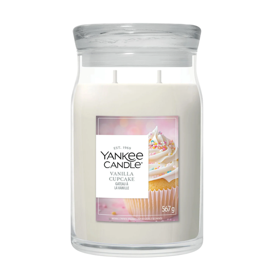 Vela Vanilla Cupcake Yankee Candle