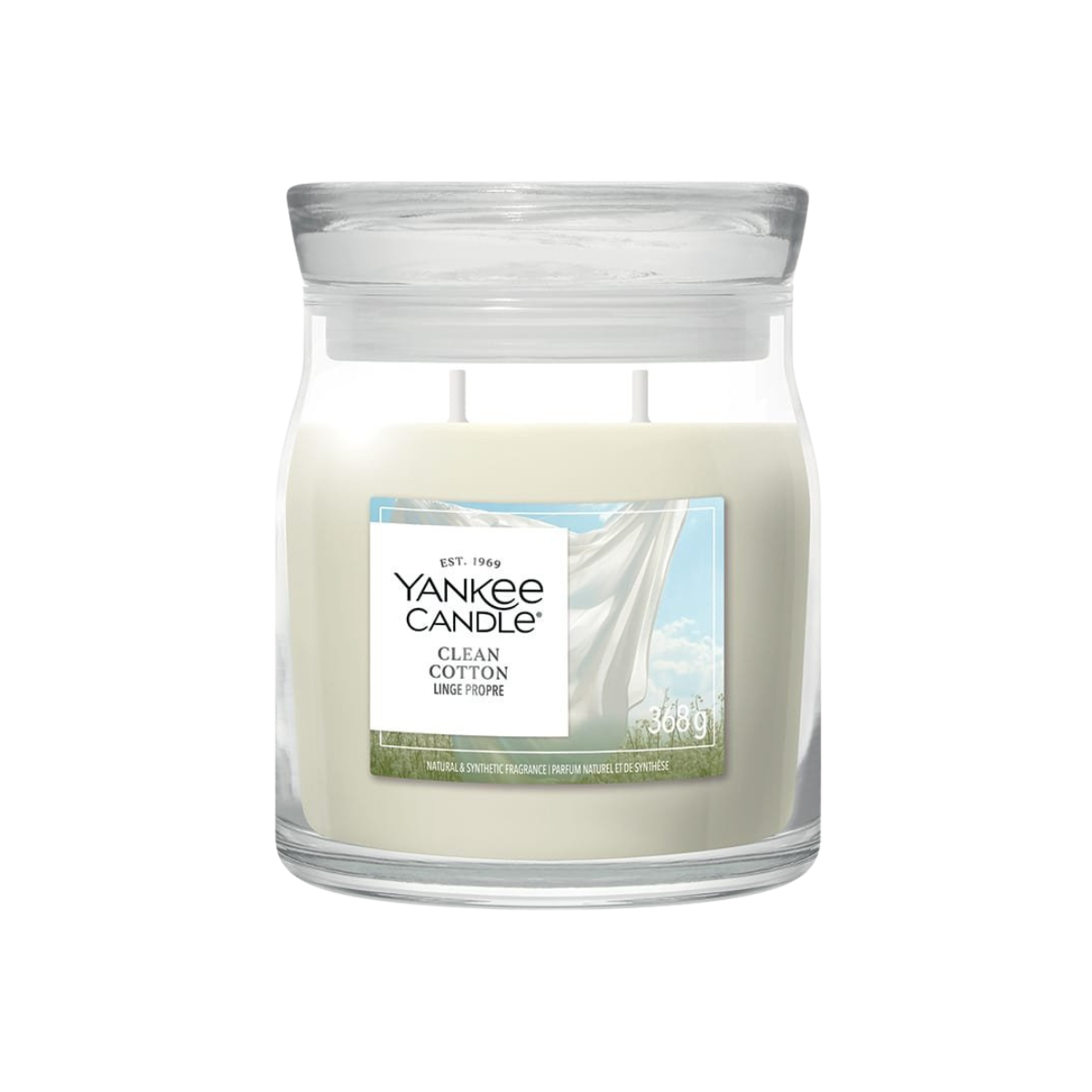Vela Clean Cotton Yankee Candle