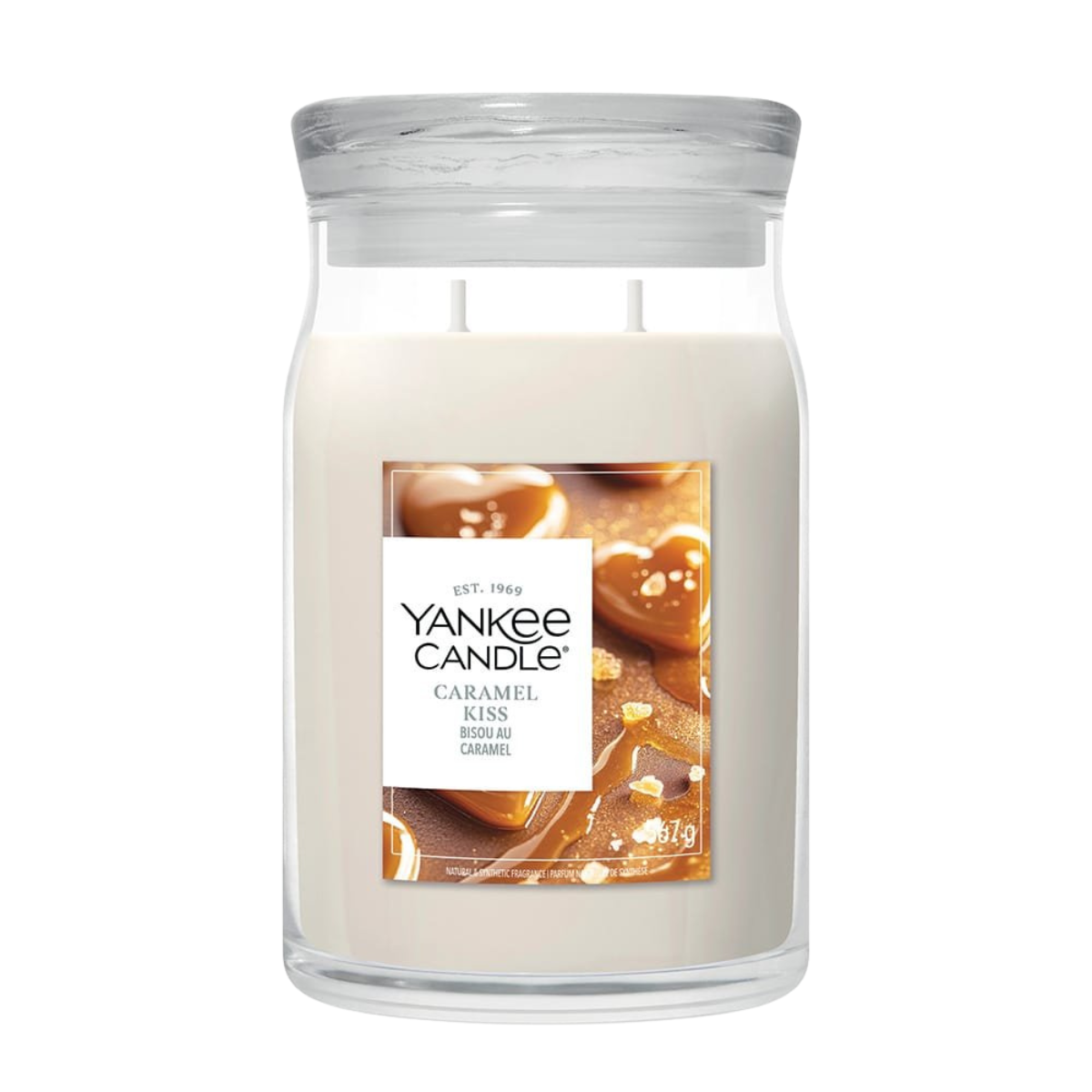 Vela Caramel Kiss Yankee Candle