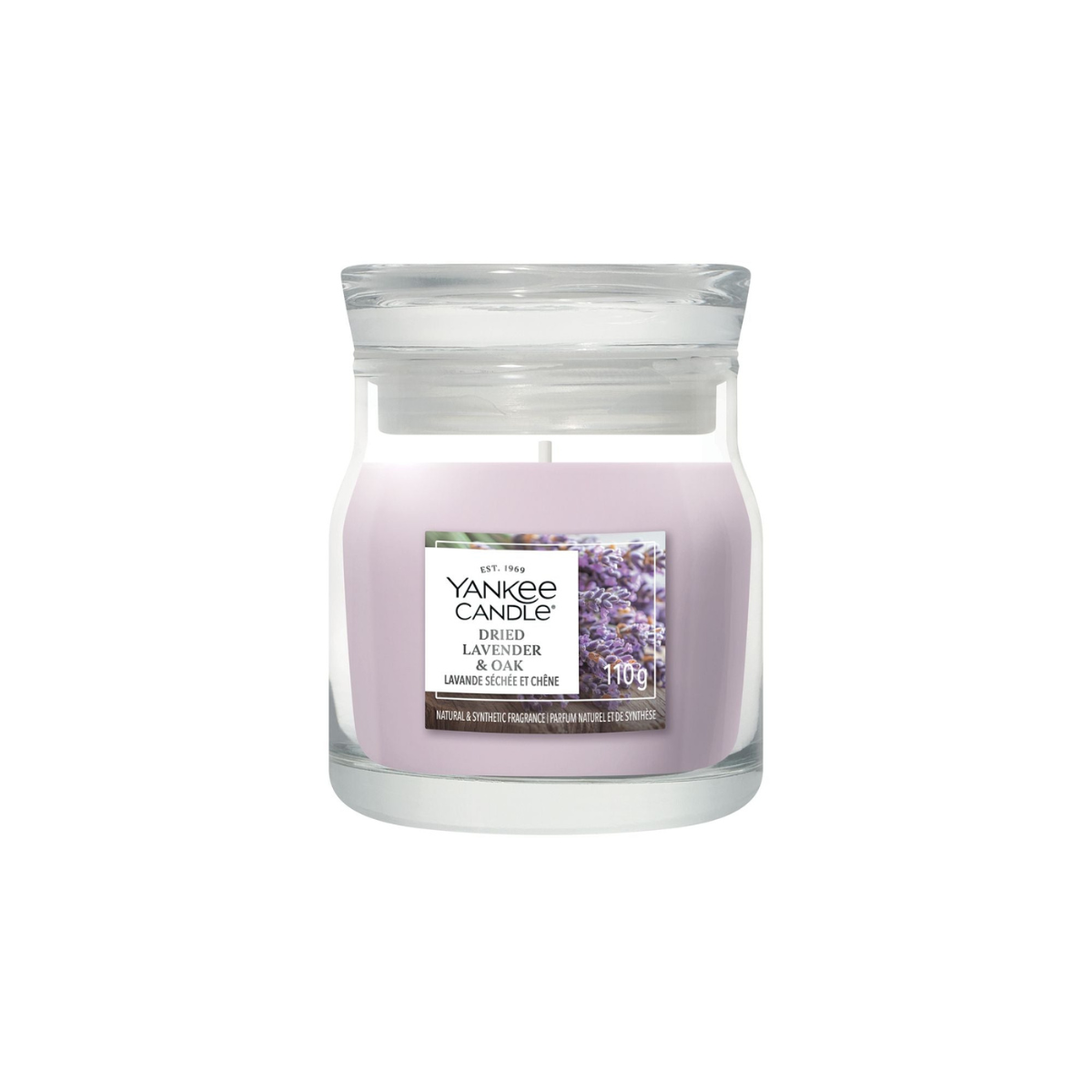 Vela Dried Lavender & Oak Yankee Candle