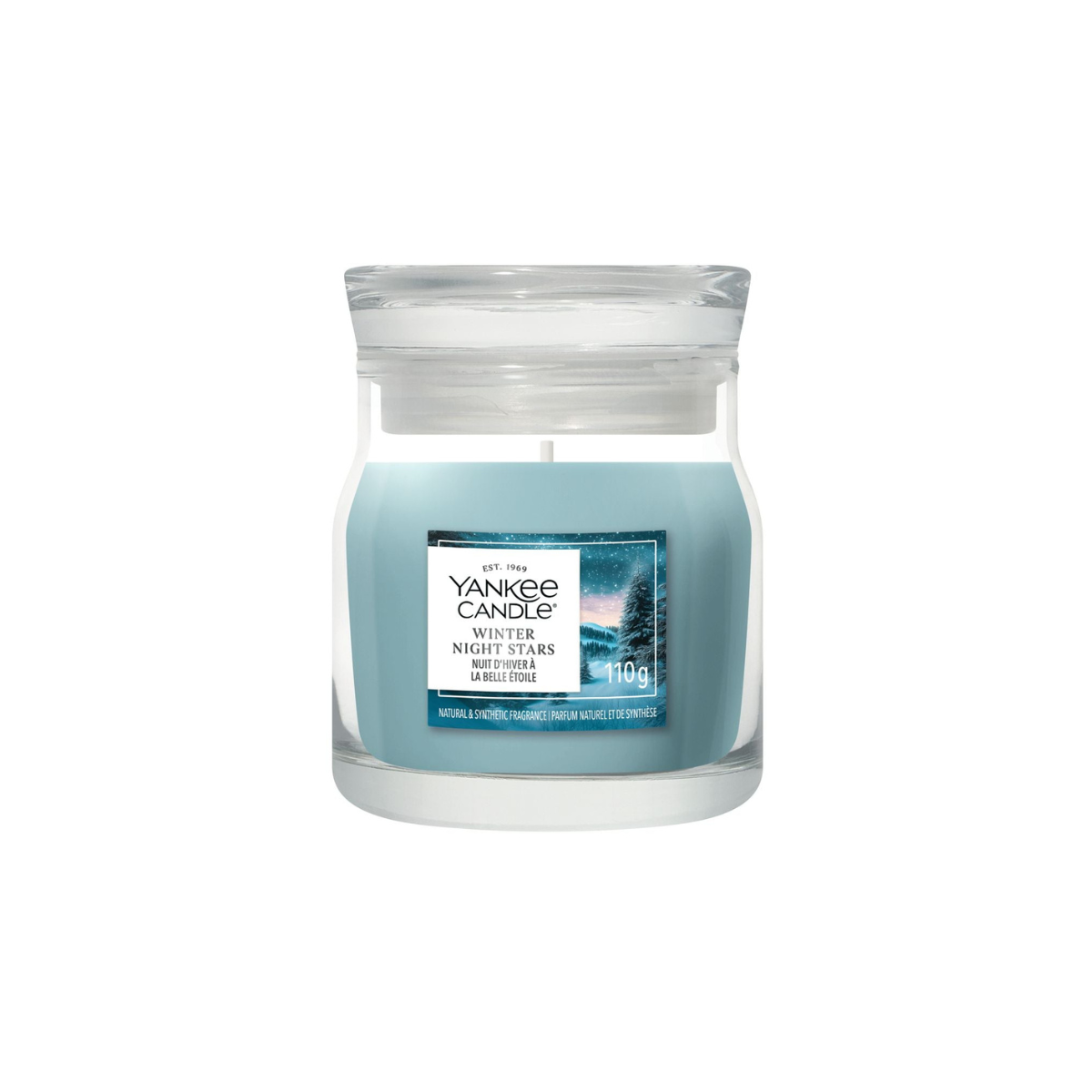 Vela Winter Night Stars Yankee Candle
