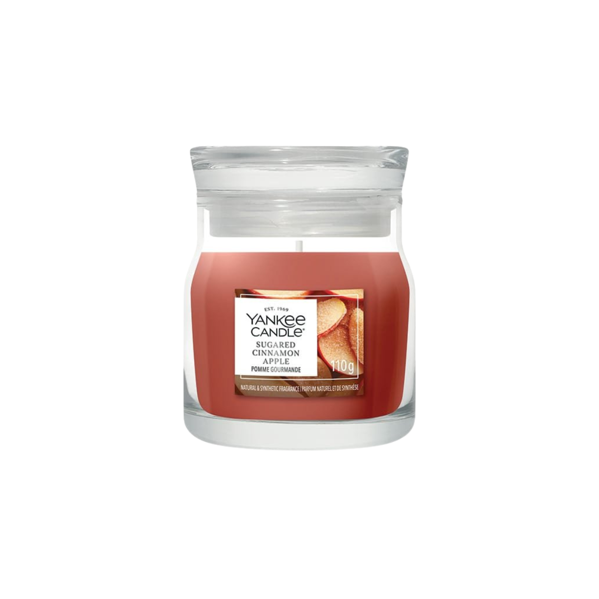 Vela Sugared Cinnamon Apple Yankee Candle