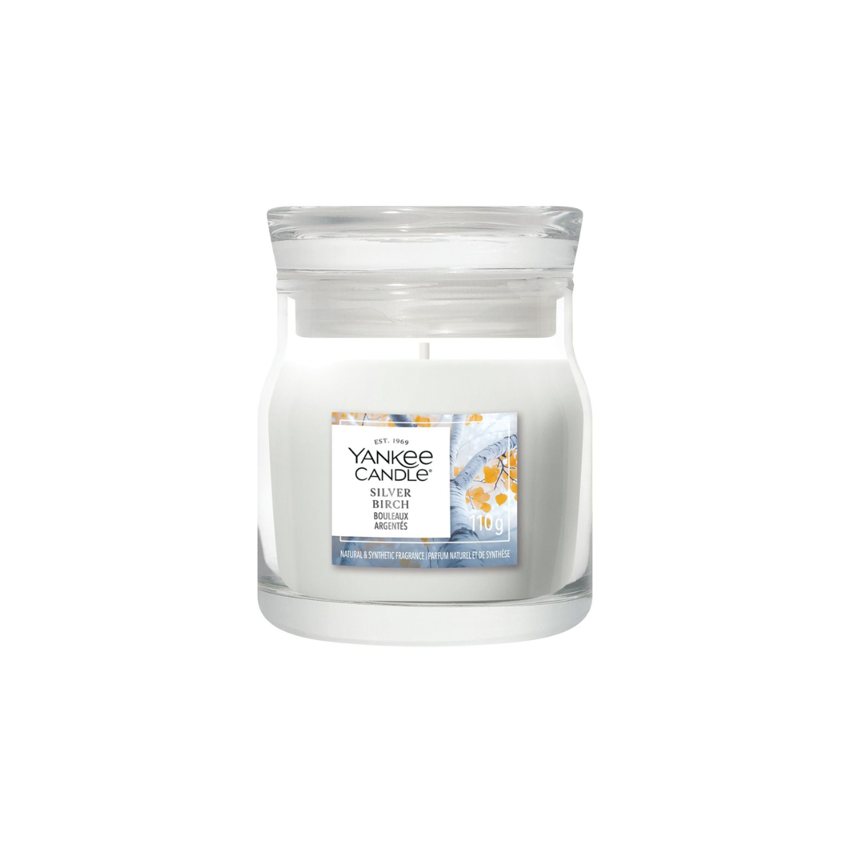 Vela Silver Birch Yankee Candle