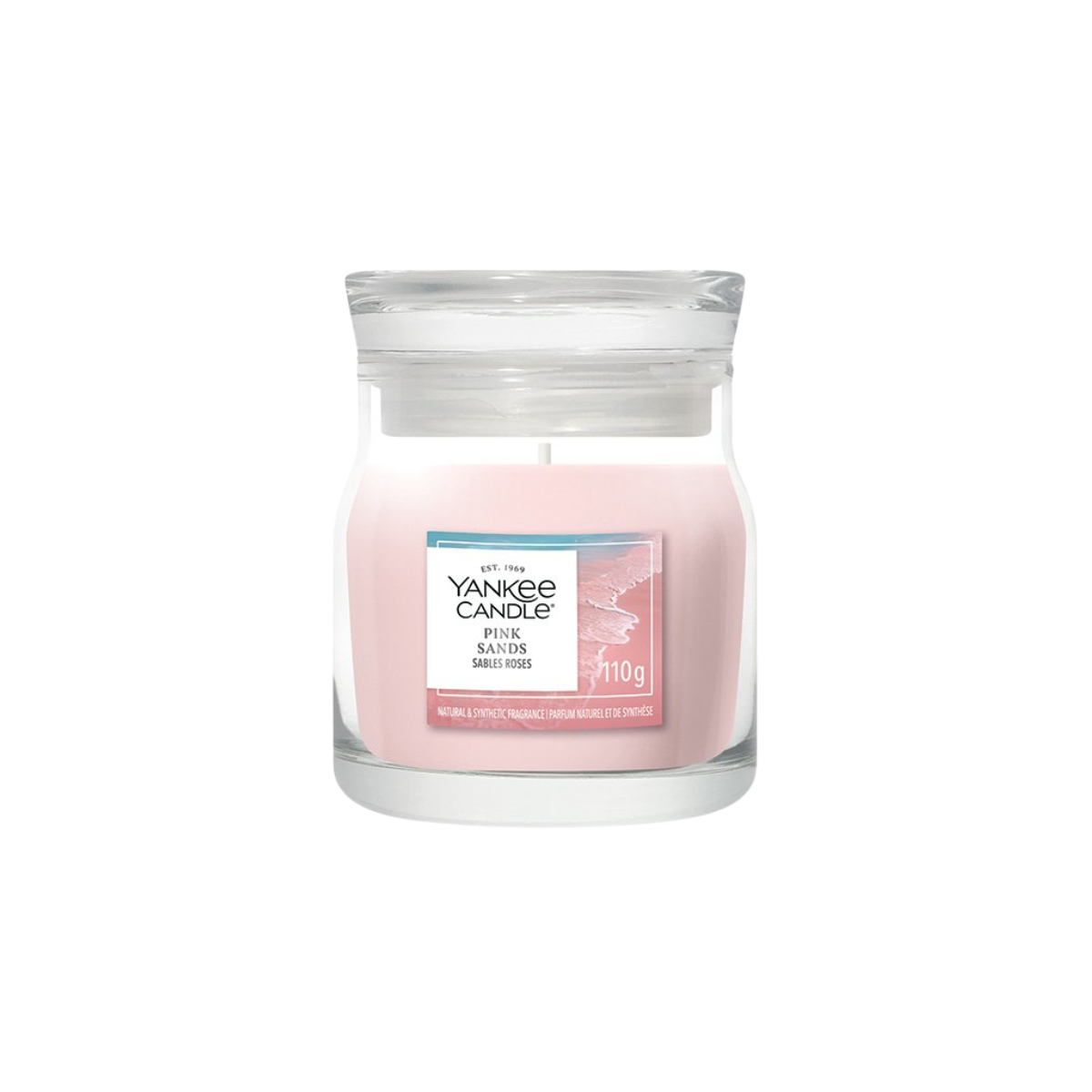 Vela Pink Sands Yankee Candle
