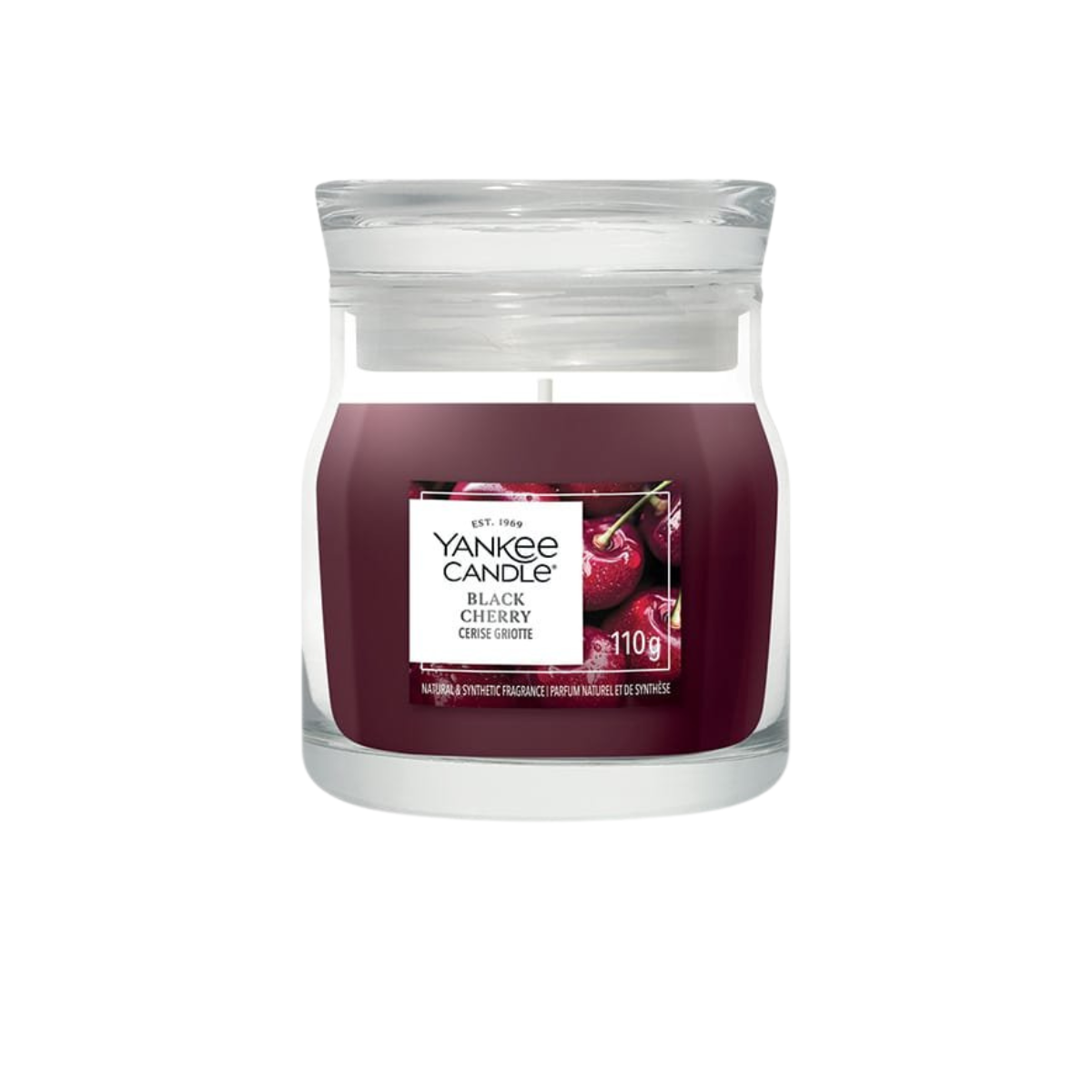 Vela Black Cherry Yankee Candle