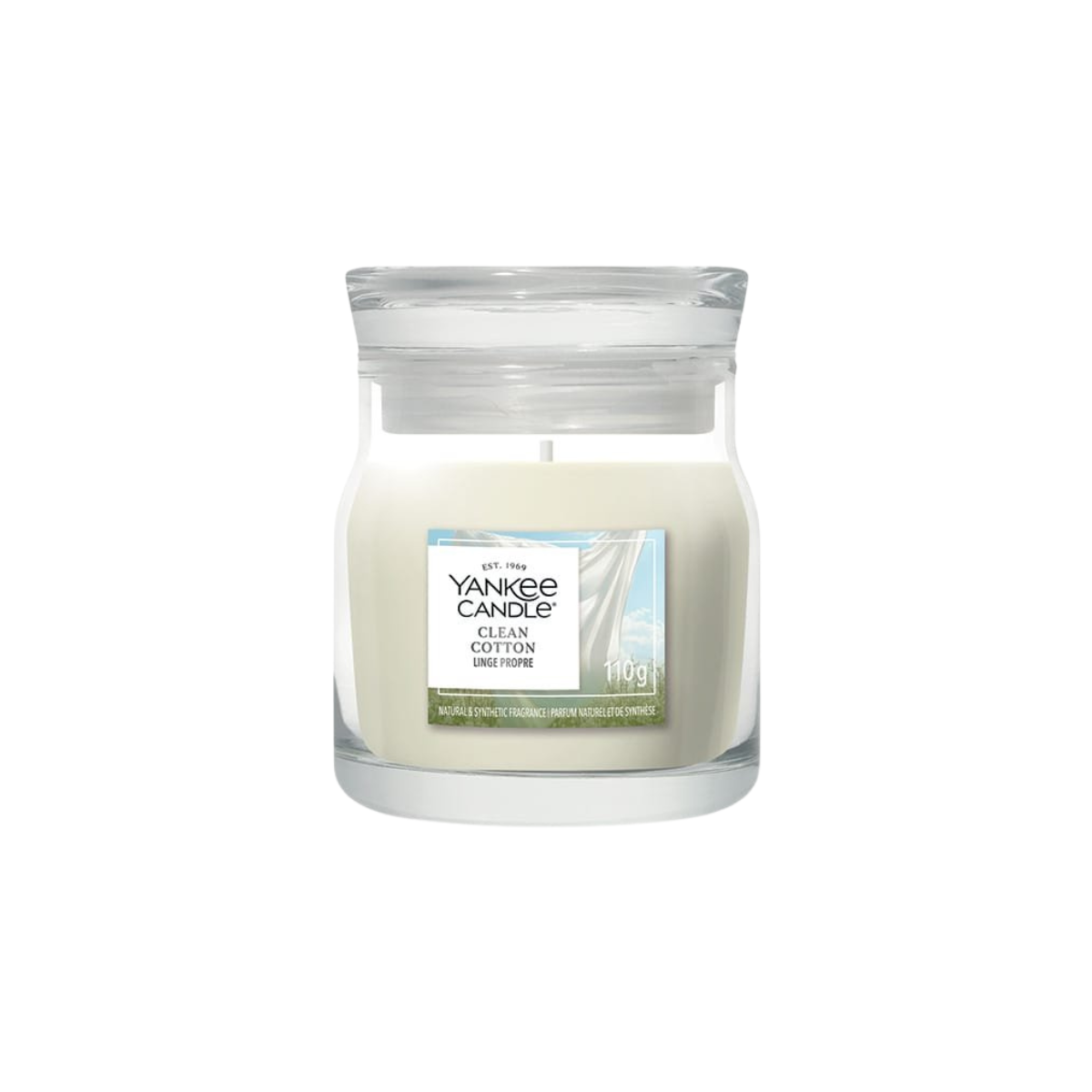 Vela Clean Cotton Yankee Candle