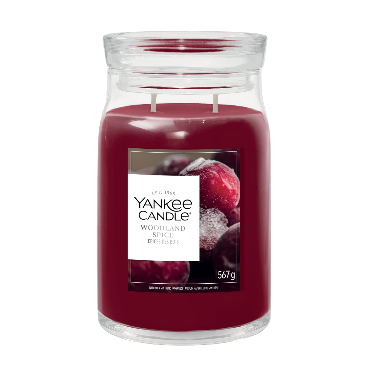 Vela Woodland Spice Yankee Candle