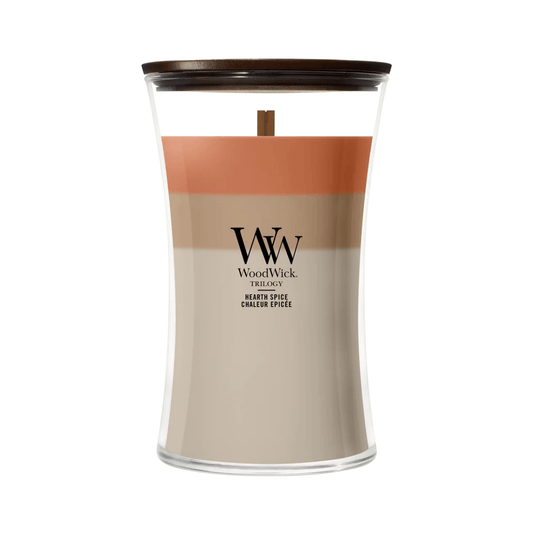 Vela Hearth Spice Trilogy Woodwick