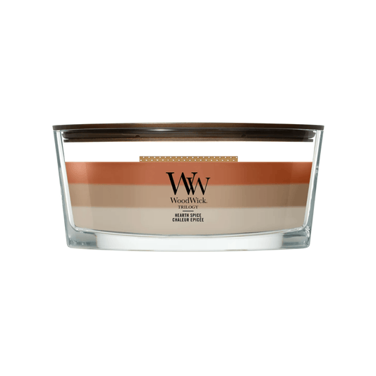 Vela Elipse Hearth Spice Trilogy Woodwick