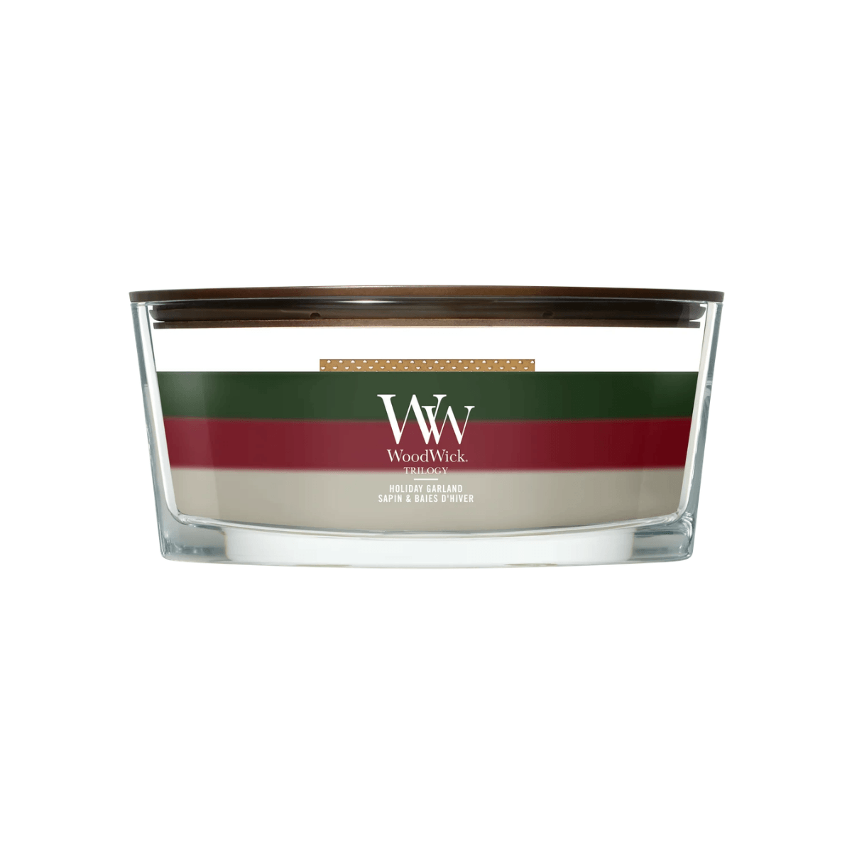 Vela Elipse Holiday Garland Trilogy Woodwick