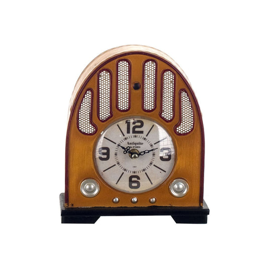 Orange Radio Clock