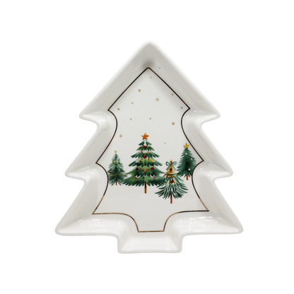 Travessa Árvore de Natal 23cm