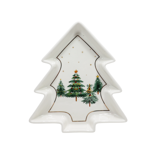 Travessa Árvore de Natal 23cm
