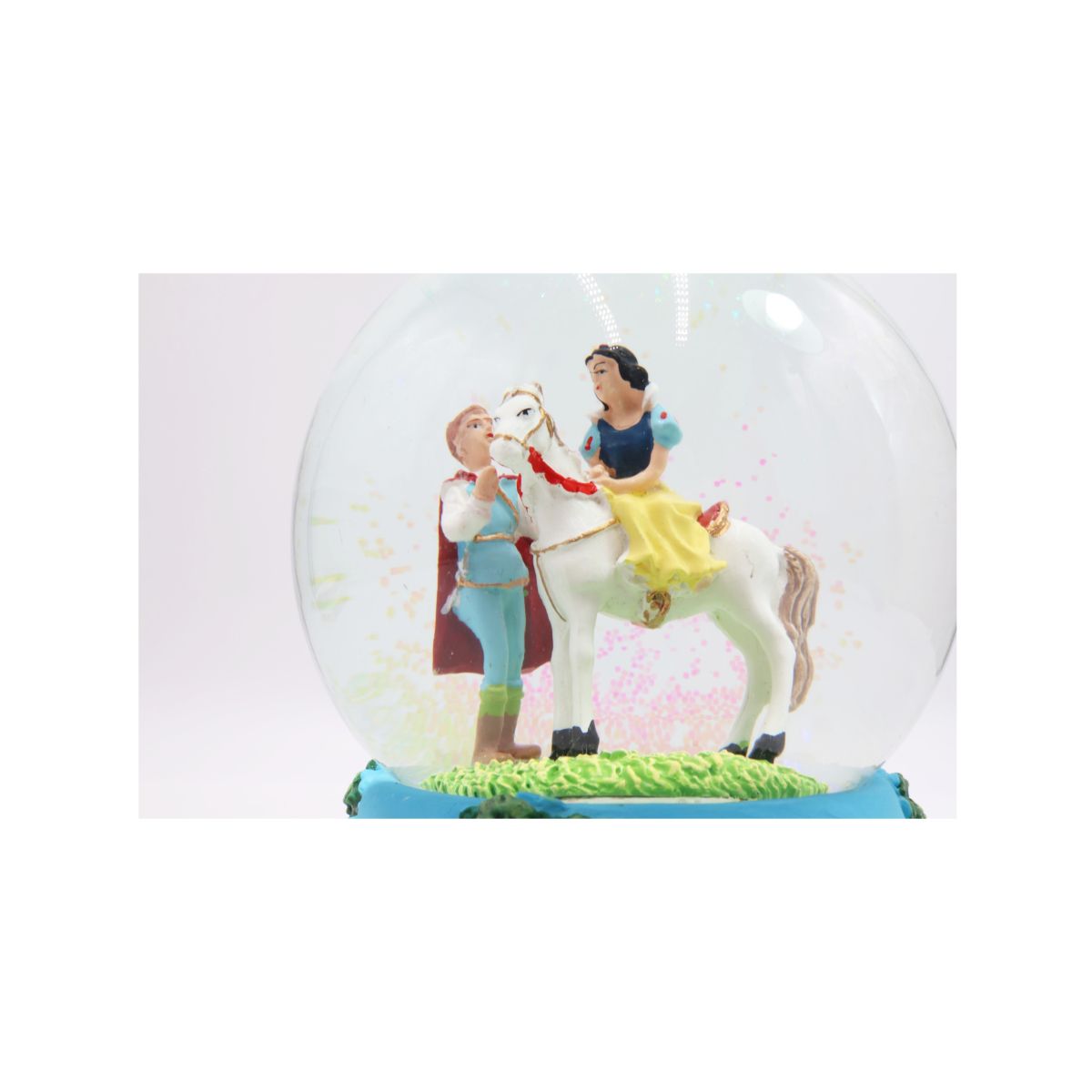 Caixa de Música Globo Branca de Neve Musicboxworld