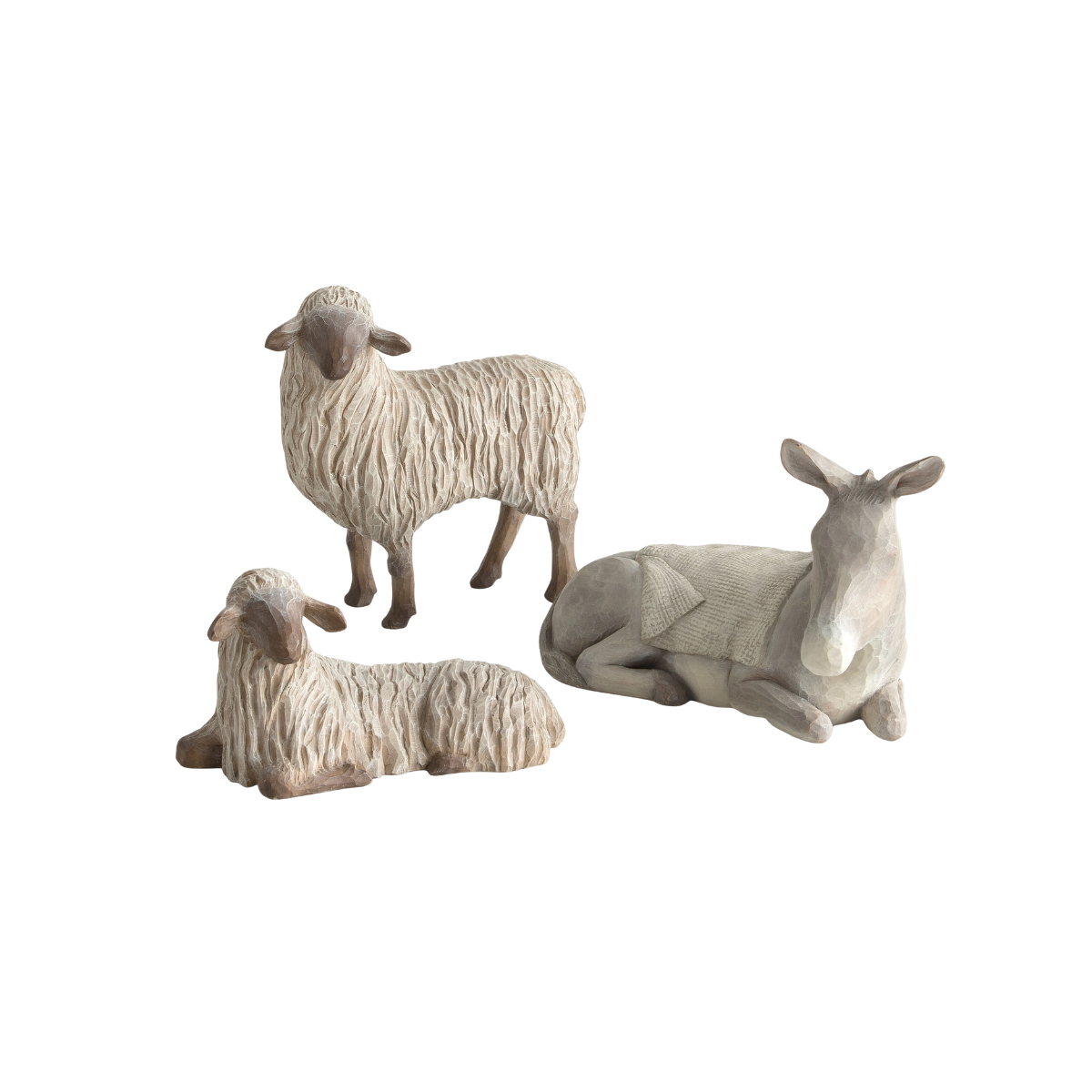 Estatueta Gentle Animals of the Stable for The Christmas Story Willow Tree