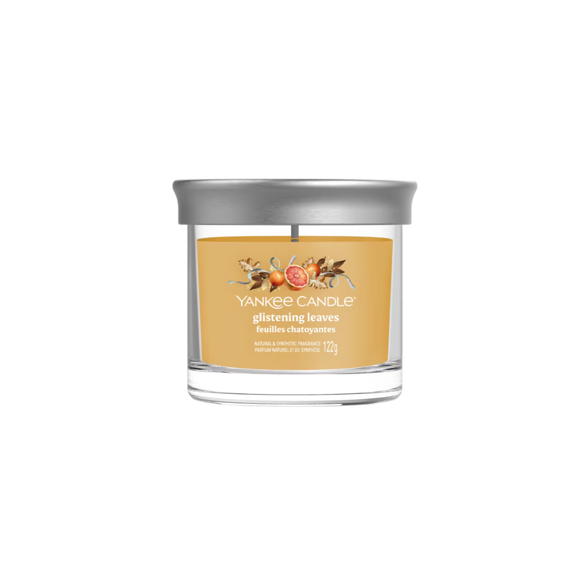 Vela Tumbler Glistening Leaves Yankee Candle