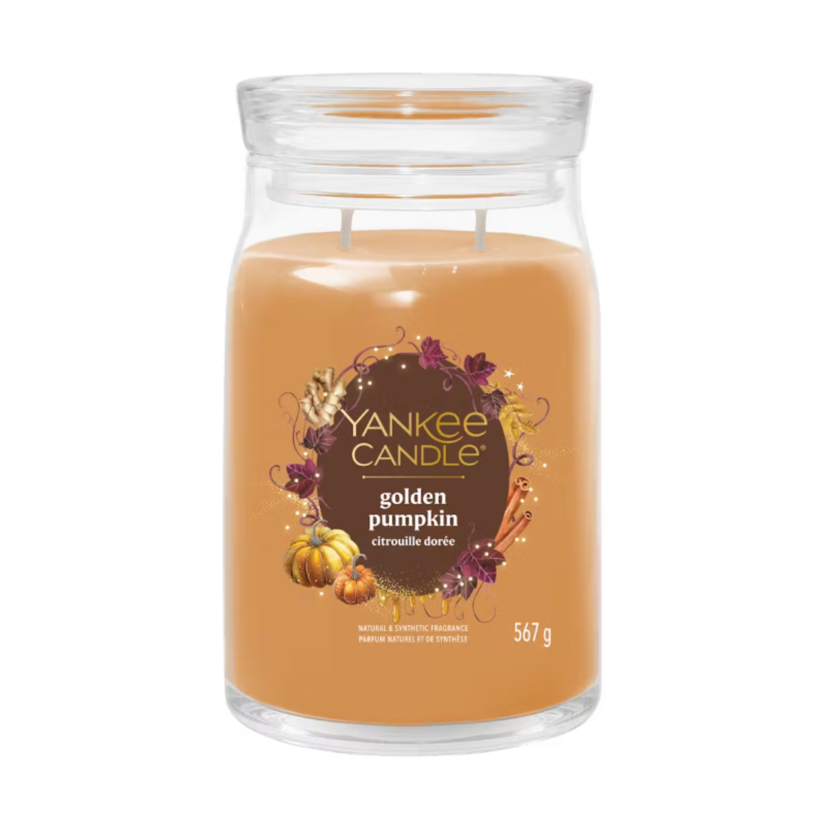 Vela Golden Pumpkin Yankee Candle