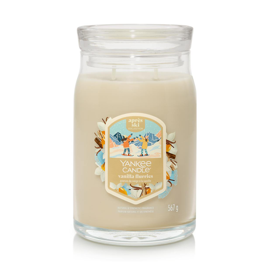 Vela Vanilla Flurries Yankee Candle
