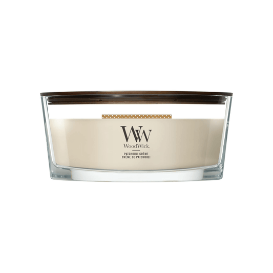 Vela Elipse Patchouli Créme Woodwick