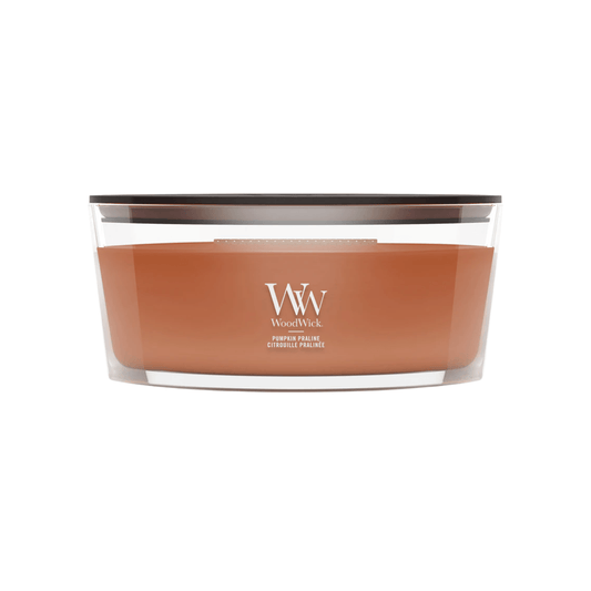 Vela Elipse Pumpkin Praline Woodwick