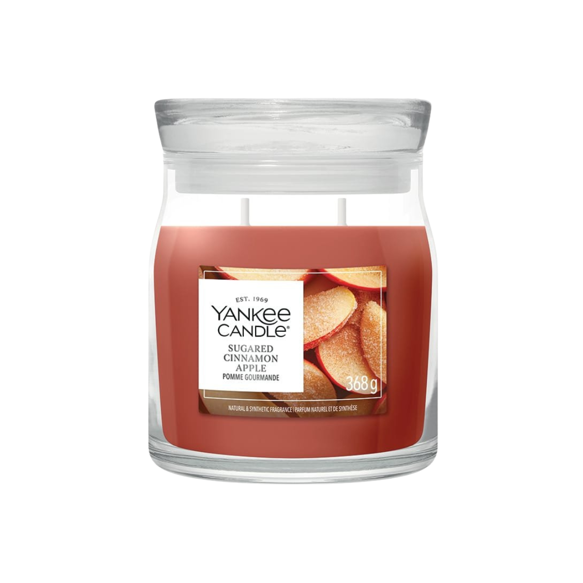 Vela Sugared Cinnamon Apple Yankee Candle