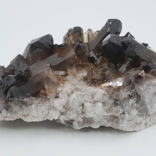 Piedra/Mineral Druze Cuarzo Ahumado 400-700g