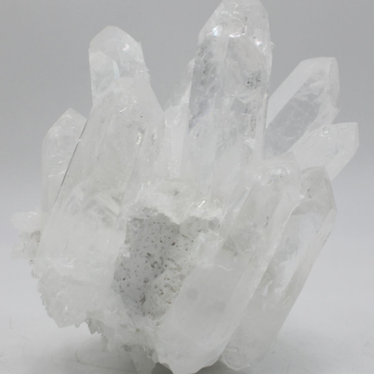 Pedra Mineral Drusa Quartzo Cristal 380-626g