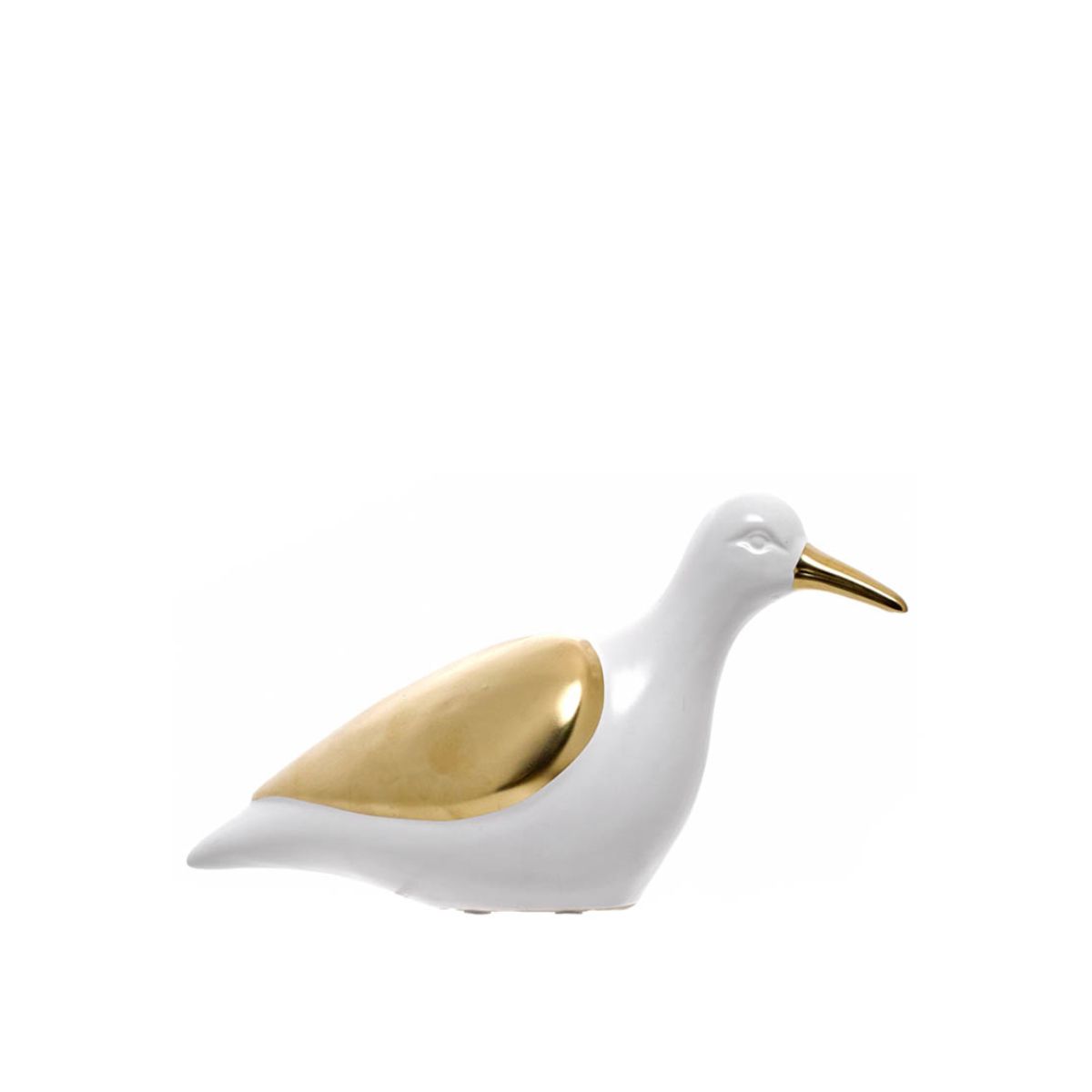 Pássaro de Cerâmica Gold Spring 17cm/21cm/30cm