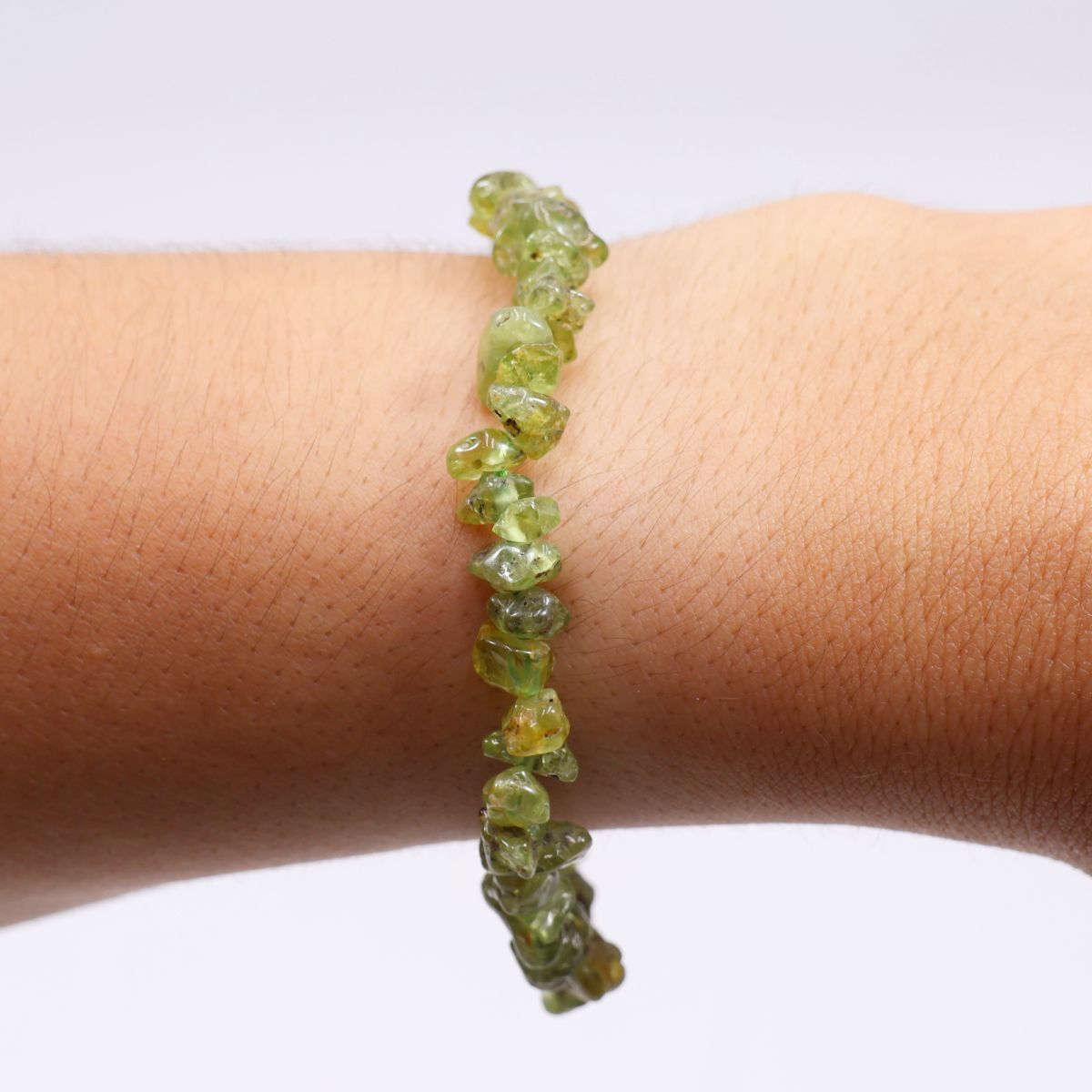 Pulseira Elástica Peridoto