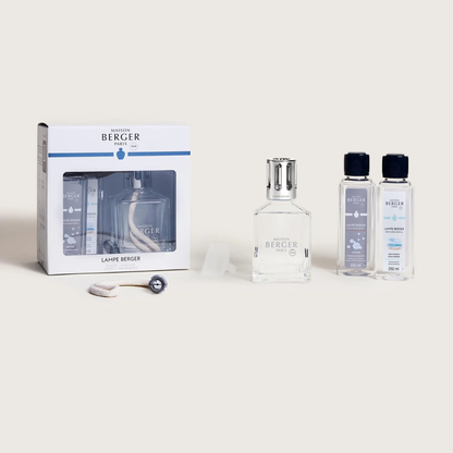Pack Lâmpada Catalítica Transparente Quadrada Maison Berger