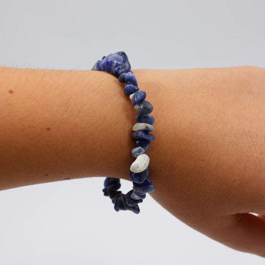 Pulseira Elástica Sodalite