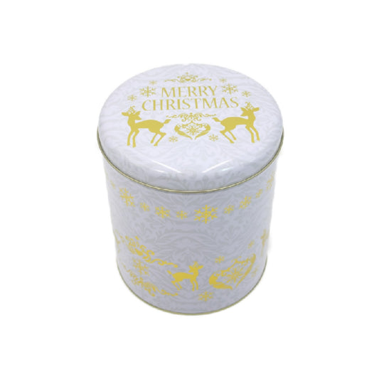 Fawn XL Christmas tin