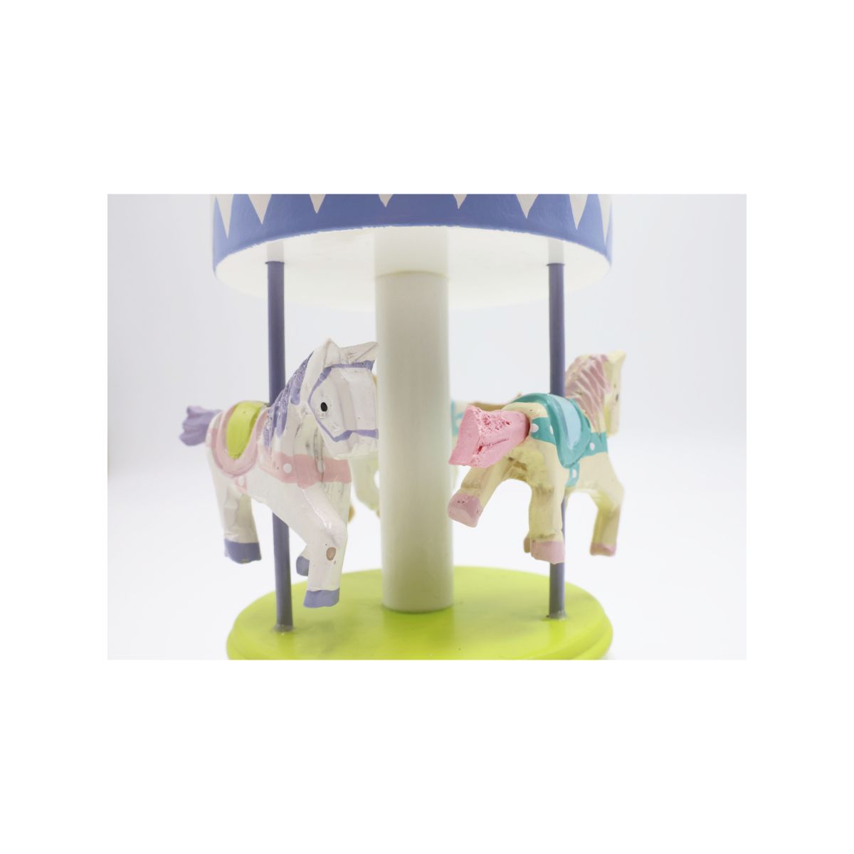 Caixa de Música Carrossel Cavalos Musicboxworld