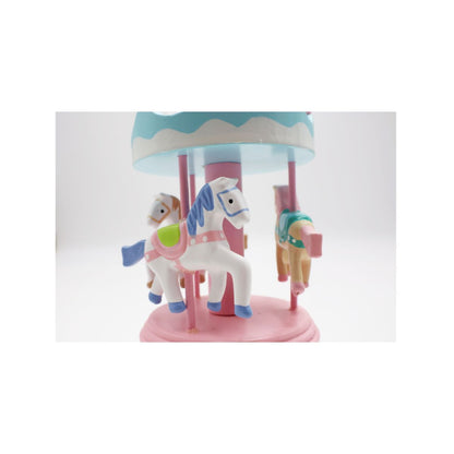 Caixa de Música Carrossel Cavalos Musicboxworld