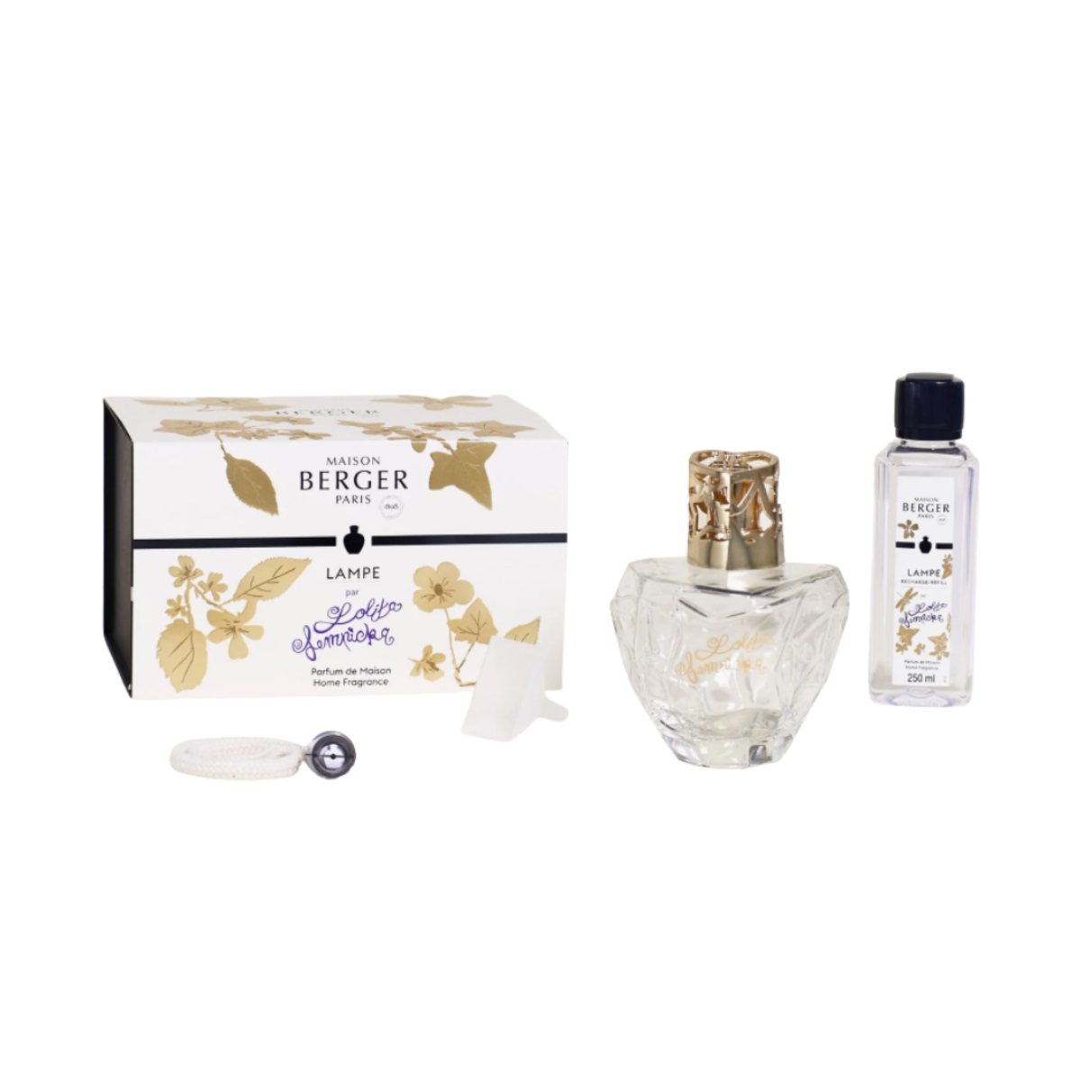 Lâmpada Catalítica Lolita Transparente Maison Berger