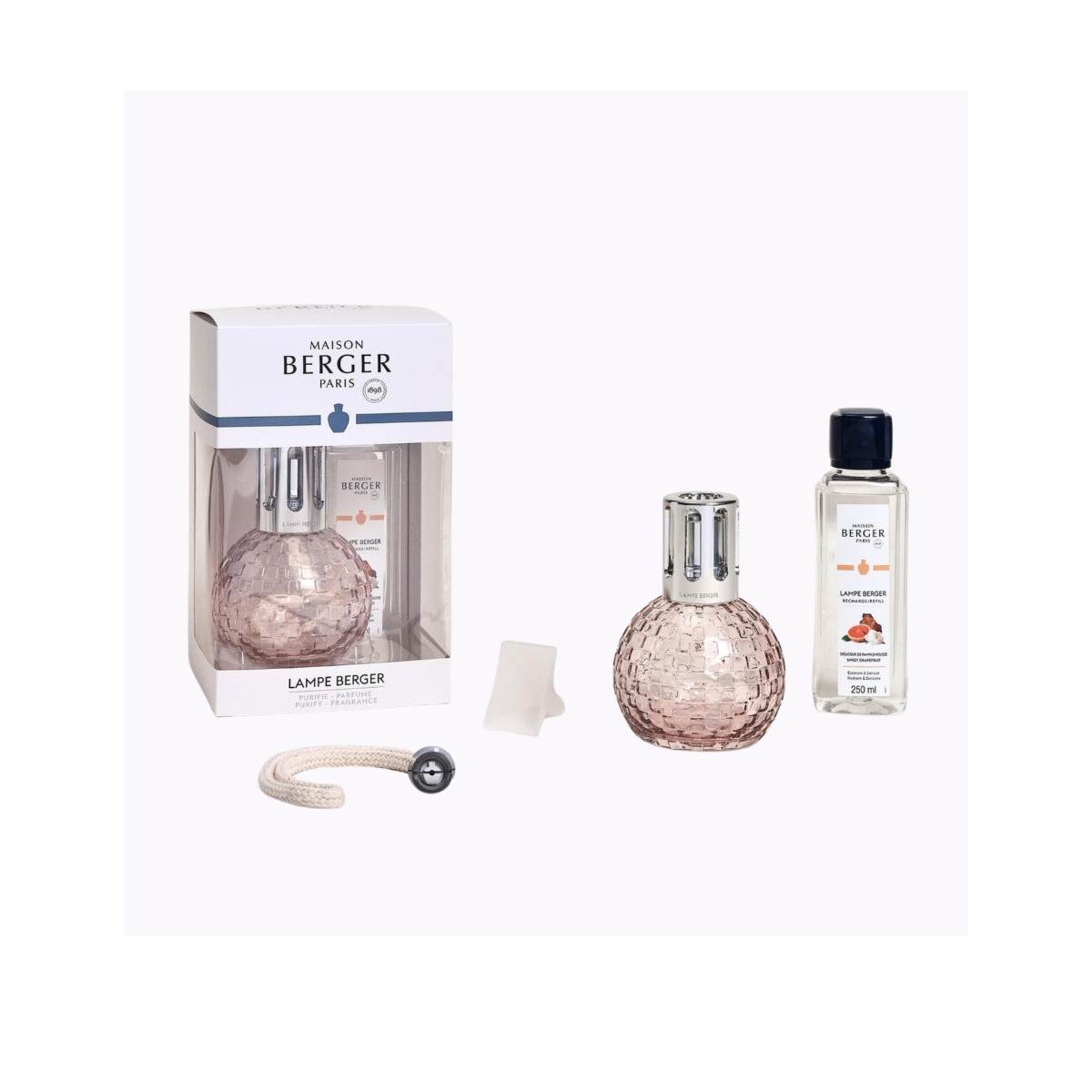 Lâmpada Catalítica Disco Rosa Maison Berger