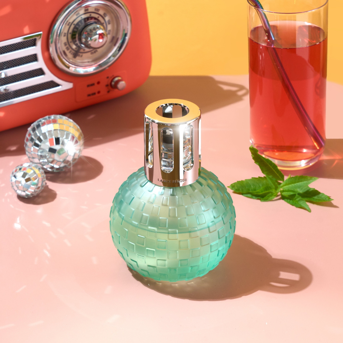 Lâmpada Catalítica Disco Verde Menta Maison Berger