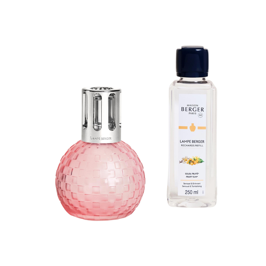 Lâmpada Catalítica Disco Rosa Pêssego Maison Berger