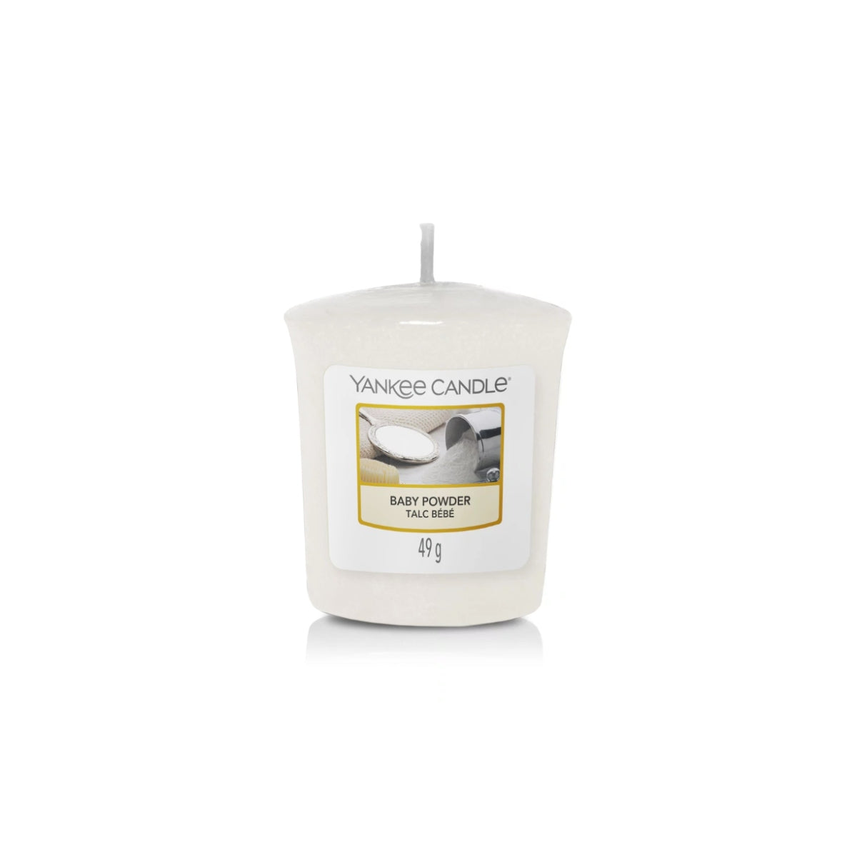 Vela Votive Baby Powder Yankee Candle