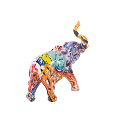 Figura Elefante Grafiti