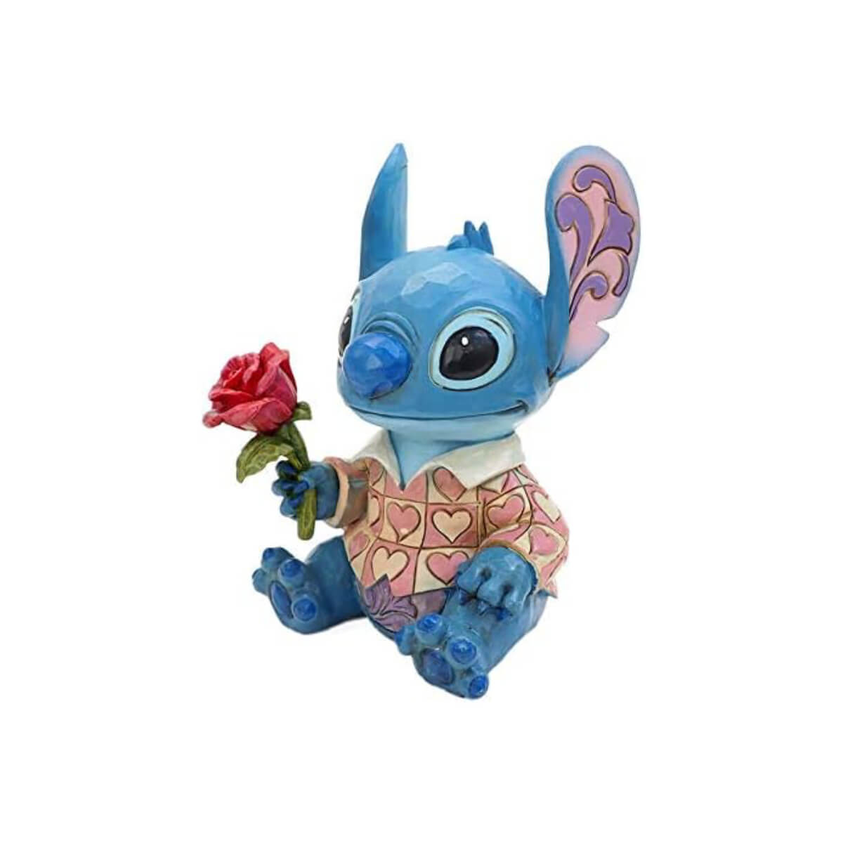 Estatueta Stitch Casanova with Rose Disney