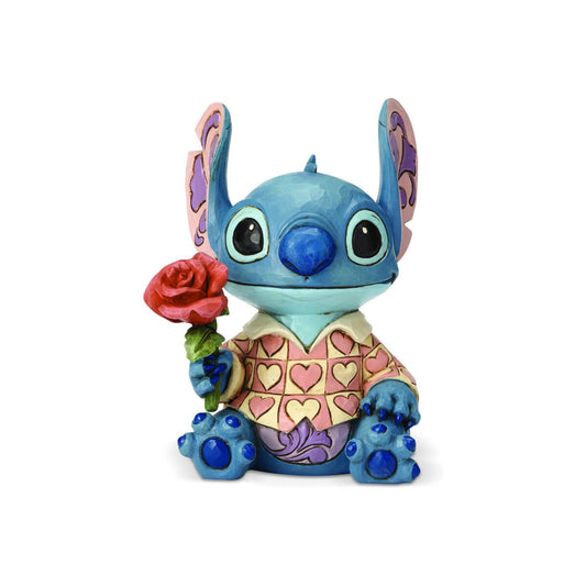 Estatueta Stitch Casanova with Rose Disney