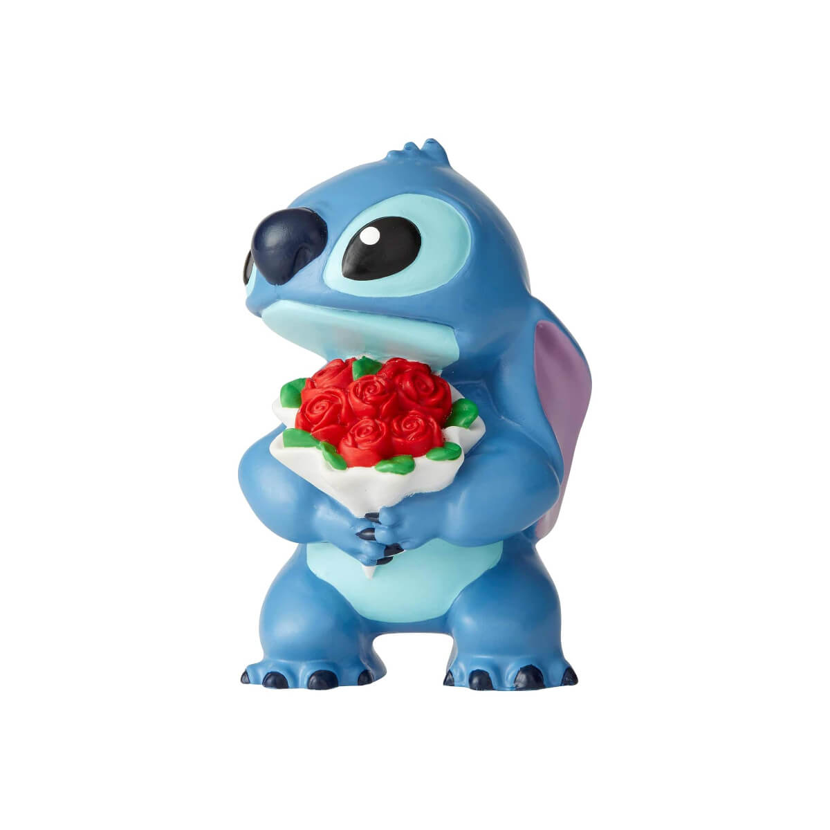 Estatueta Stitch with Bouquet of Roses Disney