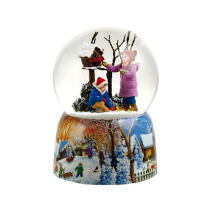 Bola de nieve con niños de la música