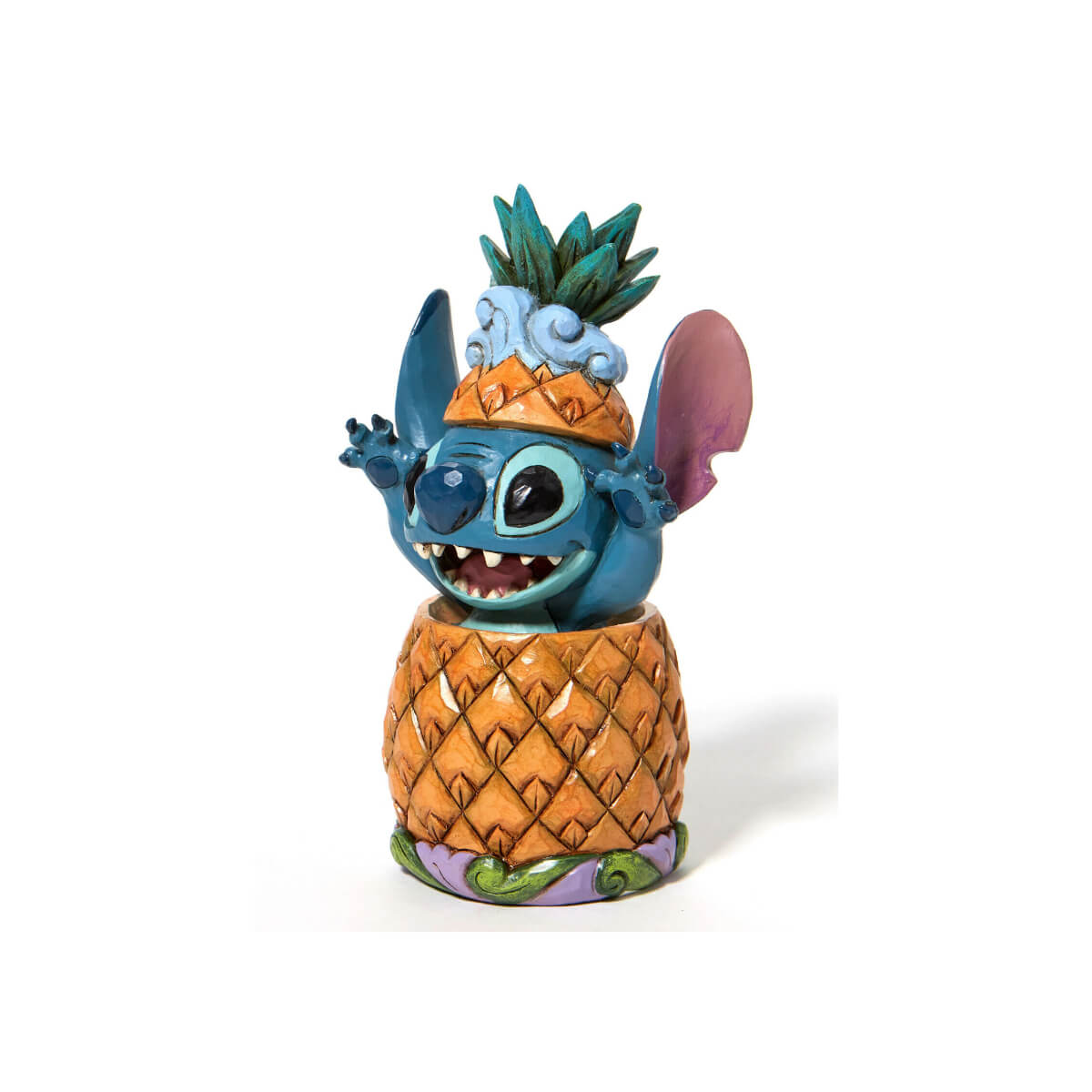 Estatueta Stitch in a Pineapple Disney