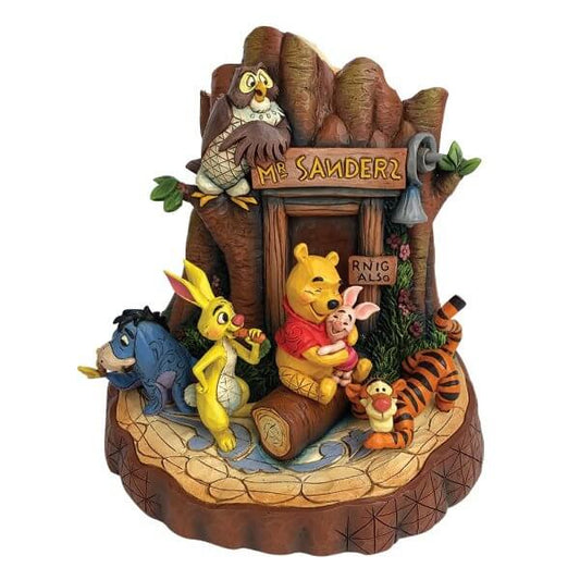 Estatueta Winnie The Pooh Carved by Heart Disney
