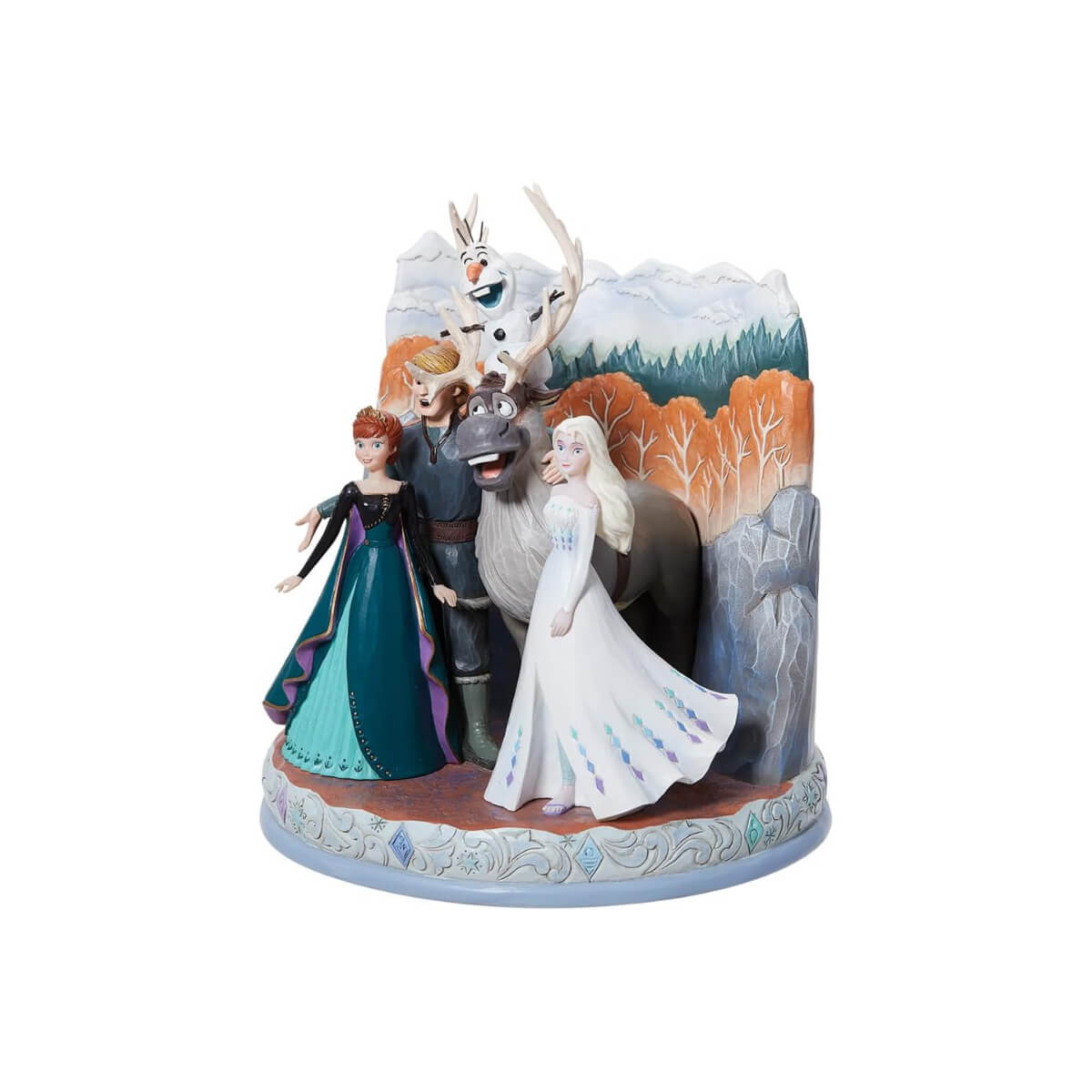 Estatueta Frozen 2 Carved by Heart Disney