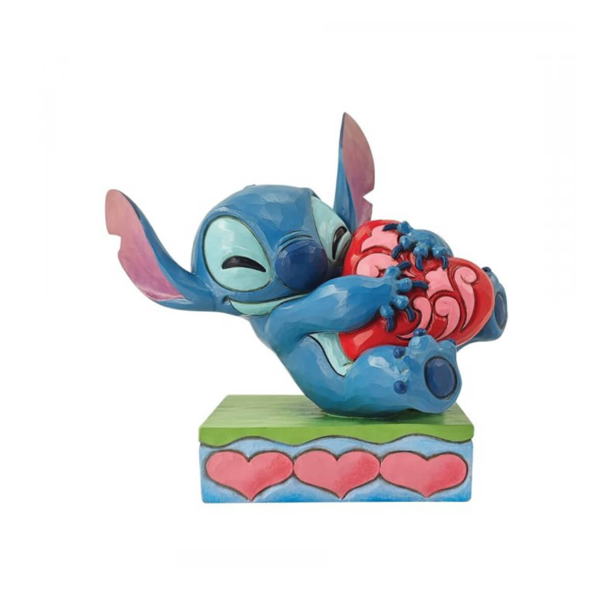 Estatueta Stitch & Heart Disney